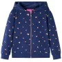 Children's navy blue hooded sweatshirt 92 by vidaXL, Kids T-shirts - Ref: Foro24-13564, Price: 13,56 €, Discount: %