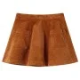 Children's skirt with cognac corduroy pockets 104 by vidaXL, kids pants - Ref: Foro24-13880, Price: 11,71 €, Discount: %