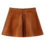 Children's skirt with cognac corduroy pockets 104 by vidaXL, kids pants - Ref: Foro24-13880, Price: 11,86 €, Discount: %