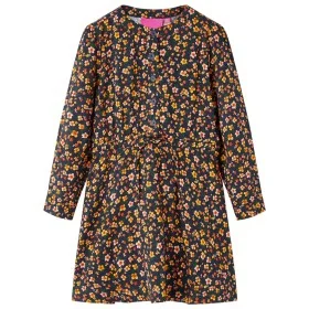 Marineblaues Langarm-Kinderkleid 116 von vidaXL, Kinderkleider - Ref: Foro24-13951, Preis: 14,62 €, Rabatt: %