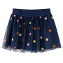 Kinder-Tüllrock mit marineblauen Punkten 128 von vidaXL, Kinderhosen - Ref: Foro24-13507, Preis: 10,33 €, Rabatt: %
