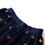 Children's tulle skirt with navy blue polka dots 128 by vidaXL, kids pants - Ref: Foro24-13507, Price: 10,33 €, Discount: %