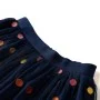Falda infantil de tul con lunares azul marino 128 de vidaXL, Pantalones de niños - Ref: Foro24-13507, Precio: 10,22 €, Descue...