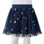 Falda infantil de tul con lunares azul marino 128 de vidaXL, Pantalones de niños - Ref: Foro24-13507, Precio: 10,22 €, Descue...