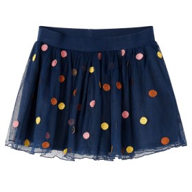 Kinder-Tüllrock mit marineblauen Punkten 104 von vidaXL, Kinderhosen - Ref: Foro24-13505, Preis: 14,41 €, Rabatt: %