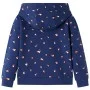 Children's navy blue hooded sweatshirt 116 by vidaXL, Kids T-shirts - Ref: Foro24-13566, Price: 13,56 €, Discount: %
