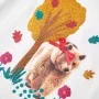 Langarm-T-Shirt für Kinder in der Farbe Ecru 116 von vidaXL, Kinder-T-Shirts - Ref: Foro24-13816, Preis: 8,77 €, Rabatt: %