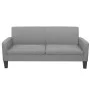 3-Sitzer-Sofa 180x65x76 cm hellgrau von vidaXL, Sofas - Ref: Foro24-244711, Preis: 309,25 €, Rabatt: %