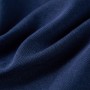 Camiseta infantil de manga larga azul marino 92