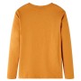 Dark ocher long-sleeved children's t-shirt 104 by vidaXL, Kids T-shirts - Ref: Foro24-13215, Price: 8,66 €, Discount: %