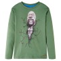 Children's long-sleeved t-shirt light khaki 104 by vidaXL, Kids T-shirts - Ref: Foro24-13220, Price: 8,66 €, Discount: %