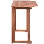 Mesa para terraza bistró madera maciza de acacia 90x50x75 cm de vidaXL, Mesas de jardín - Ref: Foro24-44039, Precio: 94,20 €,...
