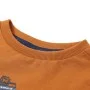 Dunkelockerfarbenes, langärmliges Kinder-T-Shirt 140 von vidaXL, Kinder-T-Shirts - Ref: Foro24-13463, Preis: 7,79 €, Rabatt: %