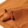 Dunkelockerfarbenes, langärmliges Kinder-T-Shirt 140 von vidaXL, Kinder-T-Shirts - Ref: Foro24-13463, Preis: 7,79 €, Rabatt: %