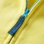 Sudadera infantil con capucha y cremallera amarillo claro 128 de vidaXL, Camisetas para niños - Ref: Foro24-15124, Precio: 15...