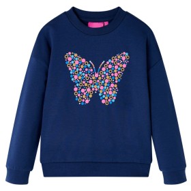 Marineblaues Kinder-Sweatshirt 92 von vidaXL, Kinder-T-Shirts - Ref: Foro24-14059, Preis: 12,49 €, Rabatt: %