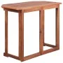Mesa para terraza bistró madera maciza de acacia 90x50x75 cm de vidaXL, Mesas de jardín - Ref: Foro24-44039, Precio: 94,20 €,...