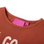 Langarm-T-Shirt für Kinder in der Farbe Cognac 140 von vidaXL, Kinder-T-Shirts - Ref: Foro24-13558, Preis: 8,30 €, Rabatt: %