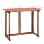 Mesa para terraza bistró madera maciza de acacia 90x50x75 cm de vidaXL, Mesas de jardín - Ref: Foro24-44039, Precio: 94,20 €,...