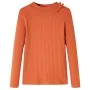 Gebranntes orangefarbenes Langarm-T-Shirt für Kinder 92 von vidaXL, Kinder-T-Shirts - Ref: Foro24-14129, Preis: 8,19 €, Rabat...
