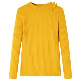 Children's long-sleeved t-shirt in ocher color 116 by vidaXL, Kids T-shirts - Ref: Foro24-14136, Price: 8,29 €, Discount: %