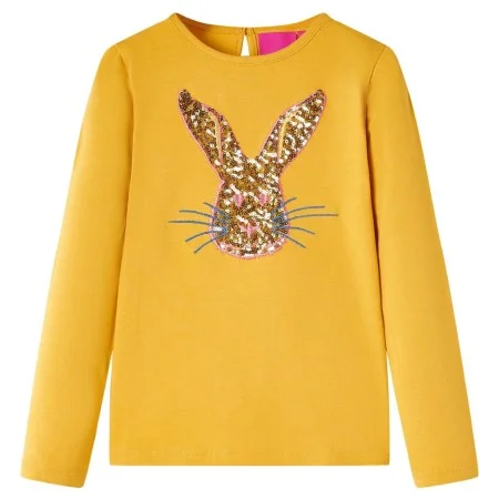 Children's long-sleeved t-shirt in ocher color 92 by vidaXL, Kids T-shirts - Ref: Foro24-13964, Price: 9,12 €, Discount: %