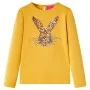 Children's long-sleeved t-shirt in ocher color 92 by vidaXL, Kids T-shirts - Ref: Foro24-13964, Price: 9,12 €, Discount: %