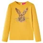 Children's long-sleeved t-shirt in ocher color 116 by vidaXL, Kids T-shirts - Ref: Foro24-13966, Price: 9,12 €, Discount: %