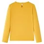 Children's long-sleeved t-shirt in ocher color 116 by vidaXL, Kids T-shirts - Ref: Foro24-13966, Price: 9,12 €, Discount: %