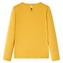 Langarm-T-Shirt für Kinder in der Farbe Ocker 116 von vidaXL, Kinder-T-Shirts - Ref: Foro24-13966, Preis: 9,22 €, Rabatt: %