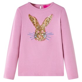 Hellbraunes, langärmeliges Kinder-T-Shirt 128 von vidaXL, Kinder-T-Shirts - Ref: Foro24-13972, Preis: 10,33 €, Rabatt: %