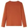 Langarm-T-Shirt für Kinder in der Farbe Cognac 128 von vidaXL, Kinder-T-Shirts - Ref: Foro24-14342, Preis: 8,06 €, Rabatt: %