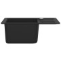 Granite kitchen sink with a black bowl by vidaXL, Sinks - Ref: Foro24-142952, Price: 179,04 €, Discount: %
