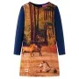 Marineblaues langärmeliges Kinderkleid 92 von vidaXL, Kinderkleider - Ref: Foro24-14852, Preis: 13,87 €, Rabatt: %