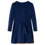 Marineblaues langärmeliges Kinderkleid 92 von vidaXL, Kinderkleider - Ref: Foro24-14852, Preis: 13,87 €, Rabatt: %