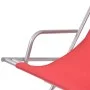 Liegestühle aus rotem Stahl 2 Einheiten von vidaXL, Liegen - Ref: Foro24-42937, Preis: 120,31 €, Rabatt: %