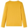 Camiseta infantil de manga larga ocre oscuro 116 de vidaXL, Camisetas para niños - Ref: Foro24-13676, Precio: 8,39 €