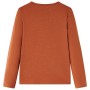 Langarm-T-Shirt für Kinder in der Farbe Cognac 116 von vidaXL, Kinder-T-Shirts - Ref: Foro24-13681, Preis: 8,39 €, Rabatt: %