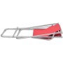Reclining sun loungers, 2 units, red steel by vidaXL, Loungers - Ref: Foro24-42937, Price: 122,50 €, Discount: %