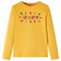 Dunkelockerfarbenes, langärmliges Kinder-T-Shirt 92 von vidaXL, Kinder-T-Shirts - Ref: Foro24-13719, Preis: 8,54 €, Rabatt: %