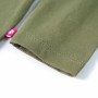 Khakifarbenes Langarm-T-Shirt für Kinder 128 von vidaXL, Kinder-T-Shirts - Ref: Foro24-13727, Preis: 8,54 €, Rabatt: %