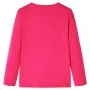 Kinder-Langarm-T-Shirt 140 in leuchtendem Rosa von vidaXL, Kinder-T-Shirts - Ref: Foro24-13733, Preis: 9,39 €, Rabatt: %