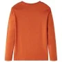 Langarm-T-Shirt für Kinder in der Farbe 128 in hellem Ziegelstein von vidaXL, Kinder-T-Shirts - Ref: Foro24-13352, Preis: 10,...