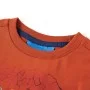Langarm-T-Shirt für Kinder in der Farbe 128 in hellem Ziegelstein von vidaXL, Kinder-T-Shirts - Ref: Foro24-13352, Preis: 10,...