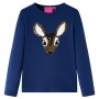 Camiseta infantil de manga larga azul marino 116 de vidaXL, Camisetas para niños - Ref: Foro24-14181, Precio: 9,08 €, Descuen...