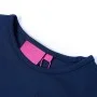 Marineblaues Langarm-T-Shirt für Kinder 116 von vidaXL, Kinder-T-Shirts - Ref: Foro24-14181, Preis: 8,98 €, Rabatt: %