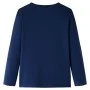 Marineblaues langärmeliges Kinder-T-Shirt 140 von vidaXL, Kinder-T-Shirts - Ref: Foro24-14293, Preis: 10,42 €, Rabatt: %