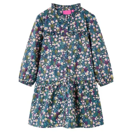 Dunkelblaues Langarm-Kinderkleid 104 von vidaXL, Kinderkleider - Ref: Foro24-14410, Preis: 11,65 €, Rabatt: %