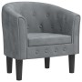Dark gray velvet armchair by vidaXL, Armchairs - Ref: Foro24-356470, Price: 184,55 €, Discount: %