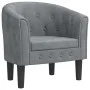 Dunkelgrauer Samtsessel von vidaXL, Sessel - Ref: Foro24-356470, Preis: 181,60 €, Rabatt: %